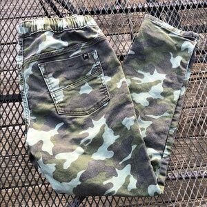 Boys Super Skinny Camouflage Pants